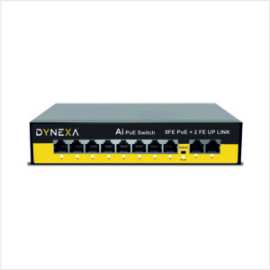 8 Port 10/100Mbps Al PoE Switch